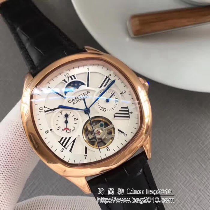 CARTIER卡地亞 全自動機械 男士腕表 WSS0730